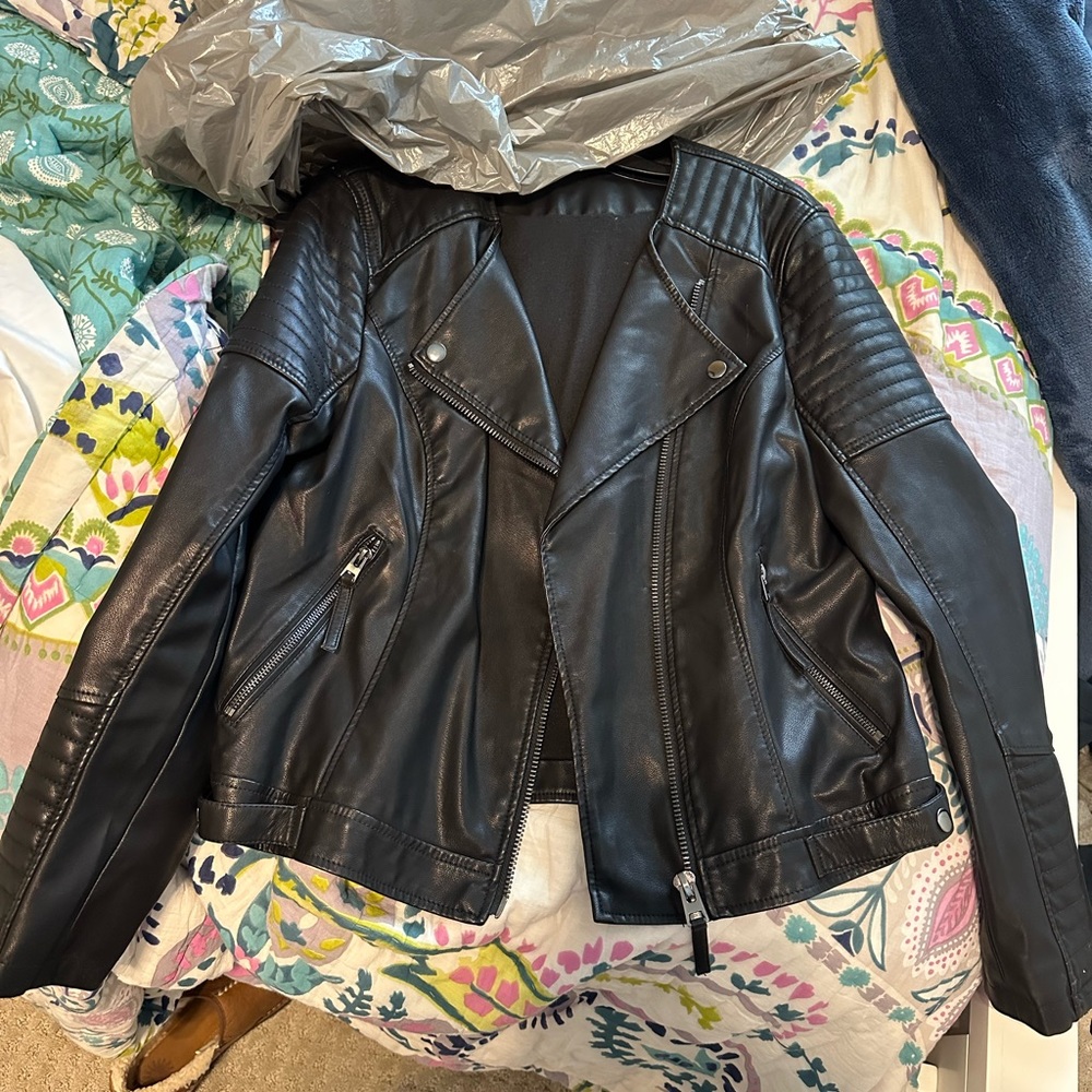 Leather jacket